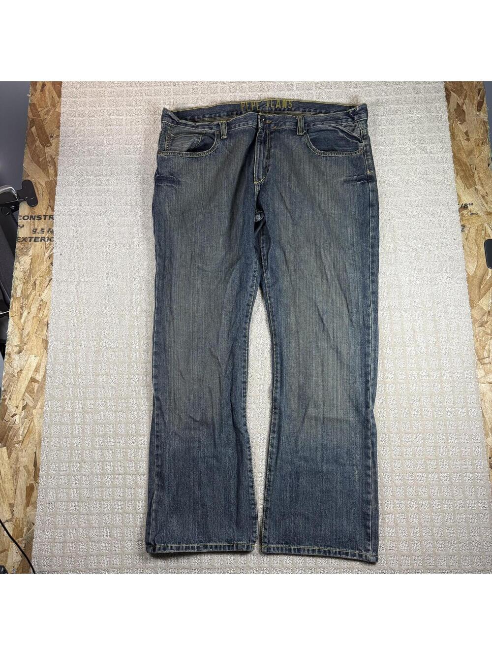 Y2K Pepe Jeans Bootcut Baggy Jeans Size 42x32